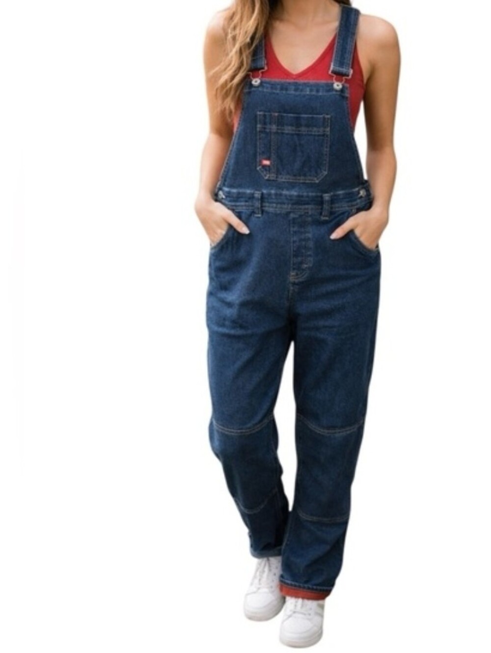 Dickies Women's Bib Denim Overalls